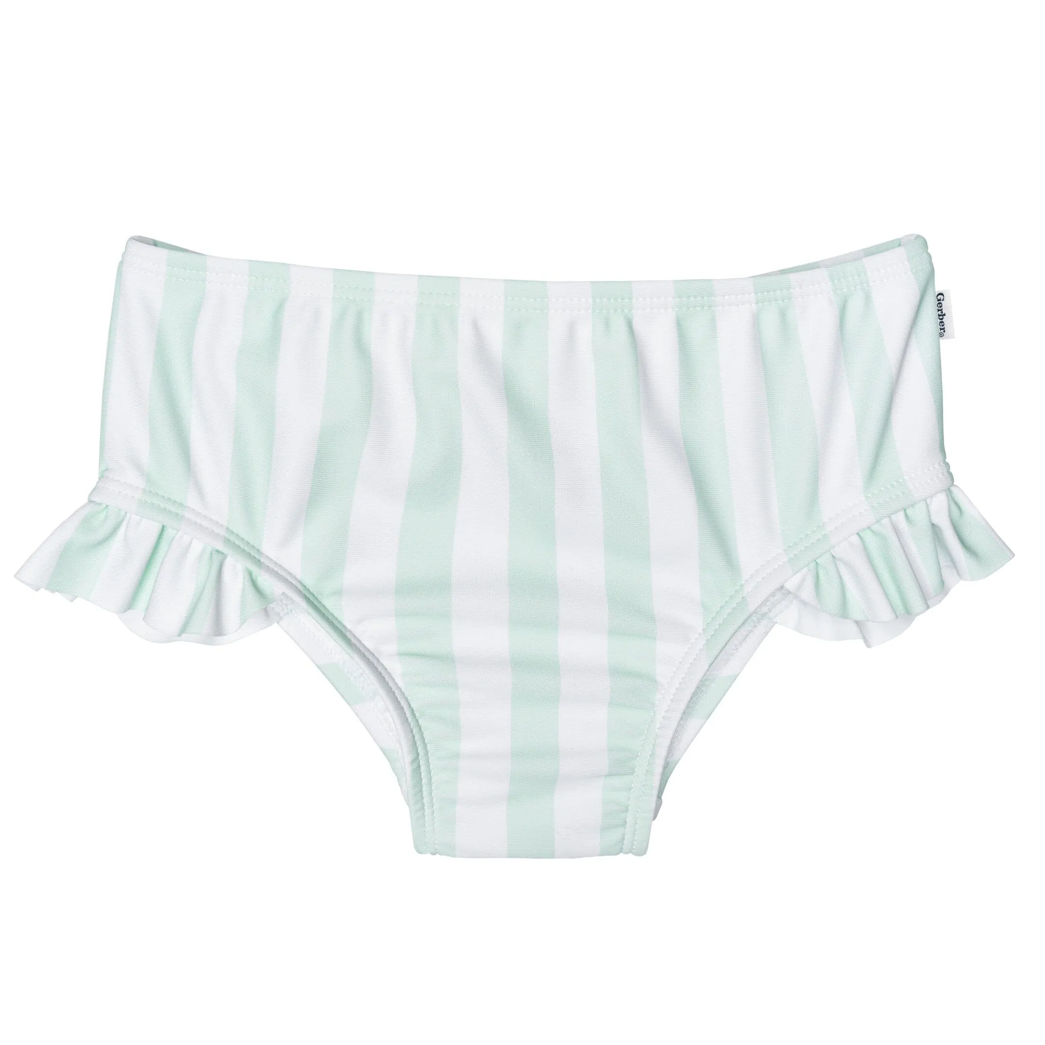 2-Piece Toddler Girls UPF 50  Stripe Swimsuit Set