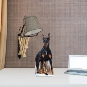 Animals: Doberman Pinscher Mini Cardstock Cutout - Stand Out