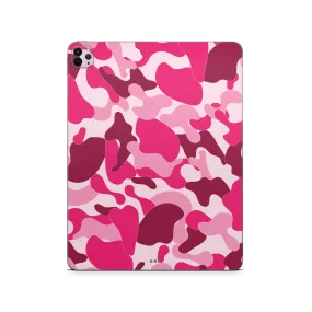 Apple iPad Skin Ape Camo Pink