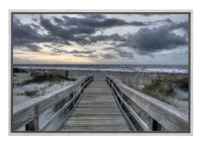 Beach Dusk | Canvas Wall Art Print