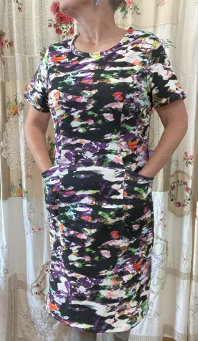 Berserk Opal stretch dress with pockets