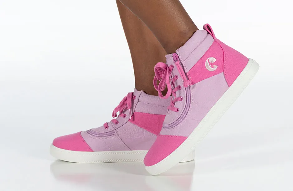 Billy Pink/Pink BILLY Street Short Wrap High Tops