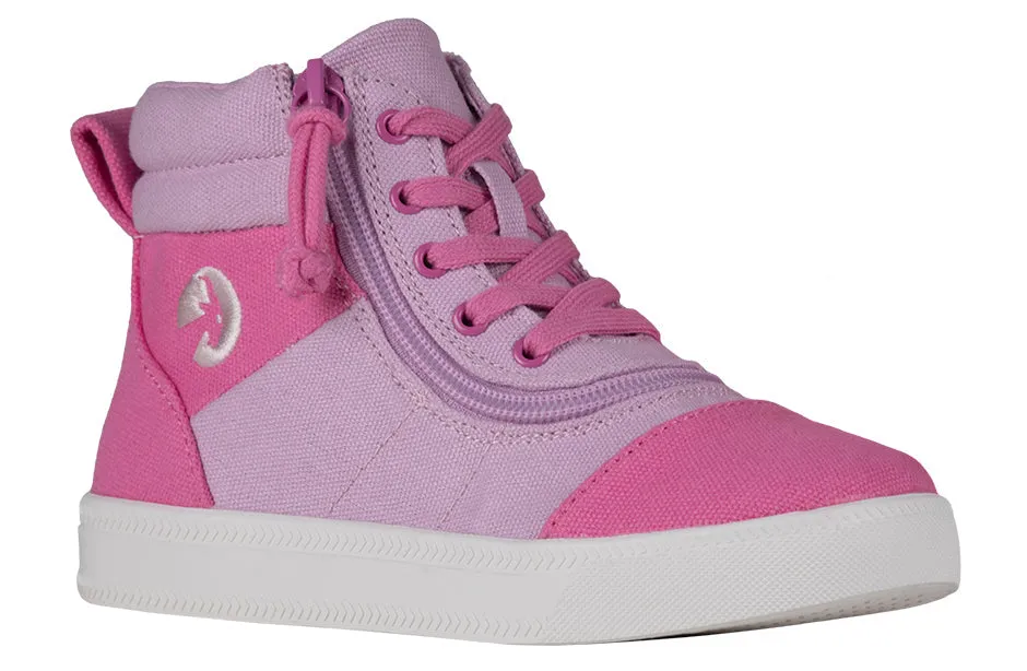 Billy Pink/Pink BILLY Street Short Wrap High Tops