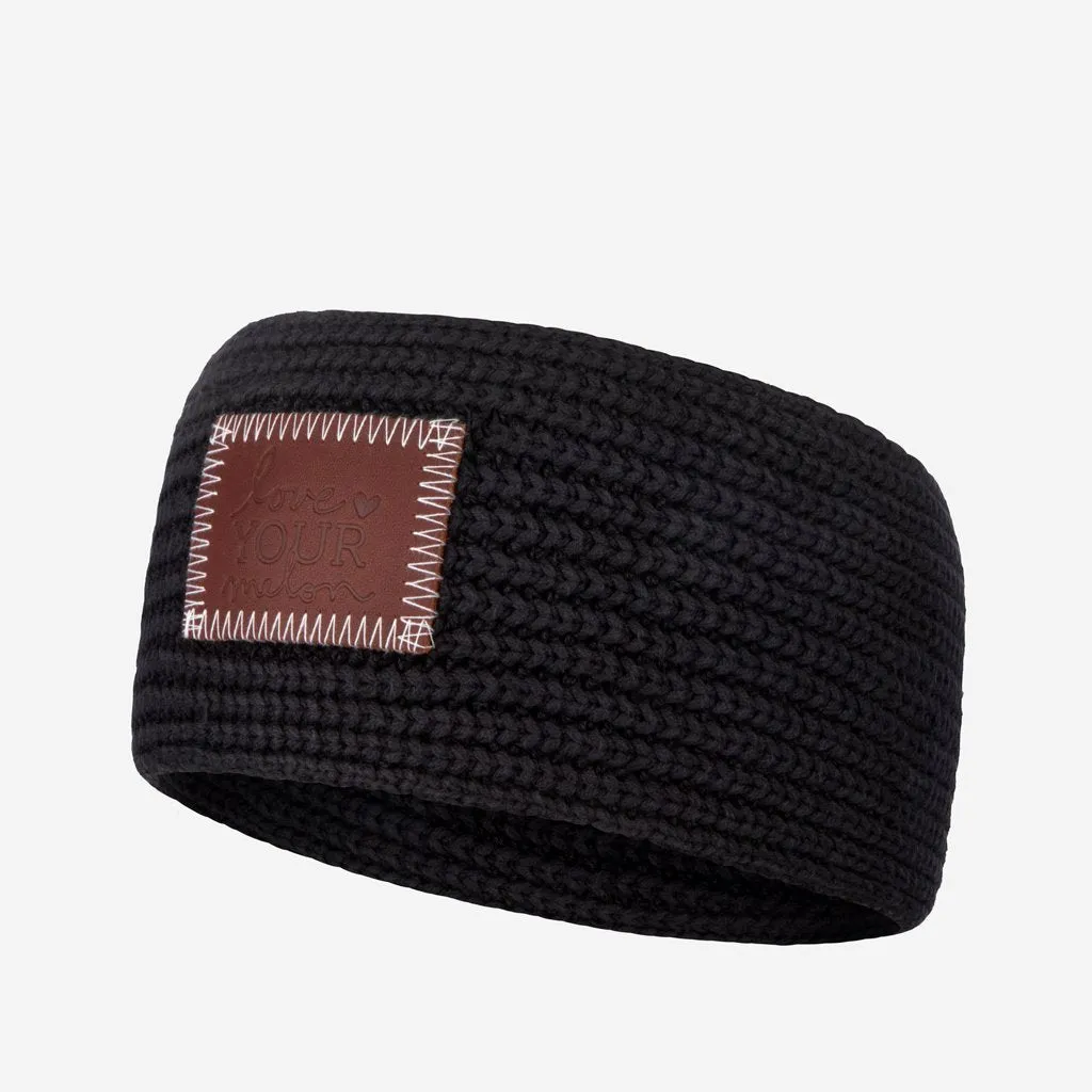 Black Knit Headband