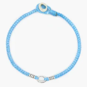 Braided "Asri" Bracelet (Santorini Blue)