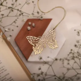 Brass Bookmark Butterfly