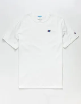 CHAMPION - Men - Core Embroidered Tee - White