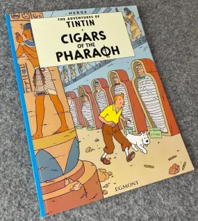 Cigars of the Pharaoh Tintin Book Egmont UK Paperback Edition