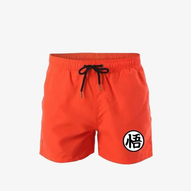 Comprehend Printed Beach Shorts Men Swimming