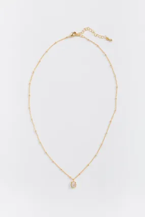 Cove The Reception Stone Necklace