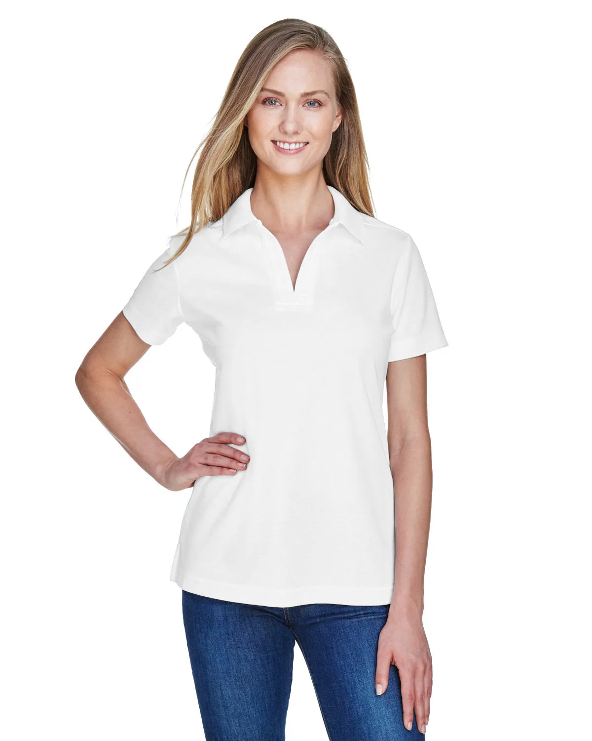 Crownlux Performance ladies Plaited Polo