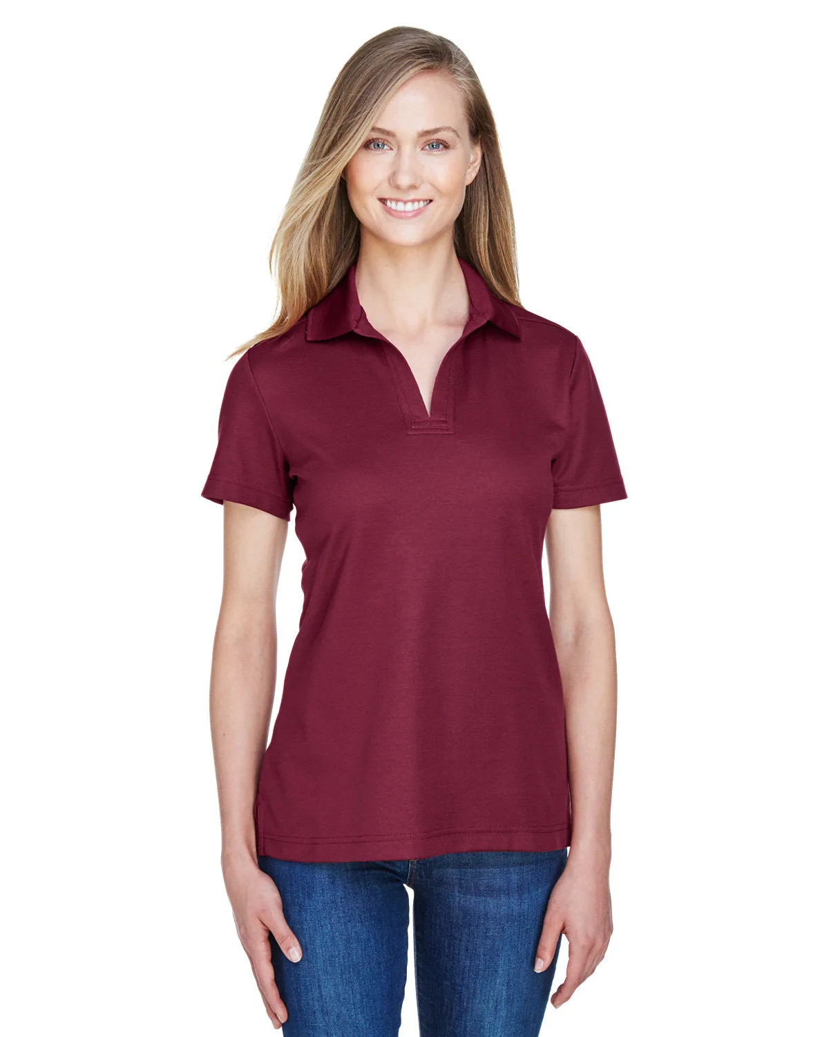 Crownlux Performance ladies Plaited Polo