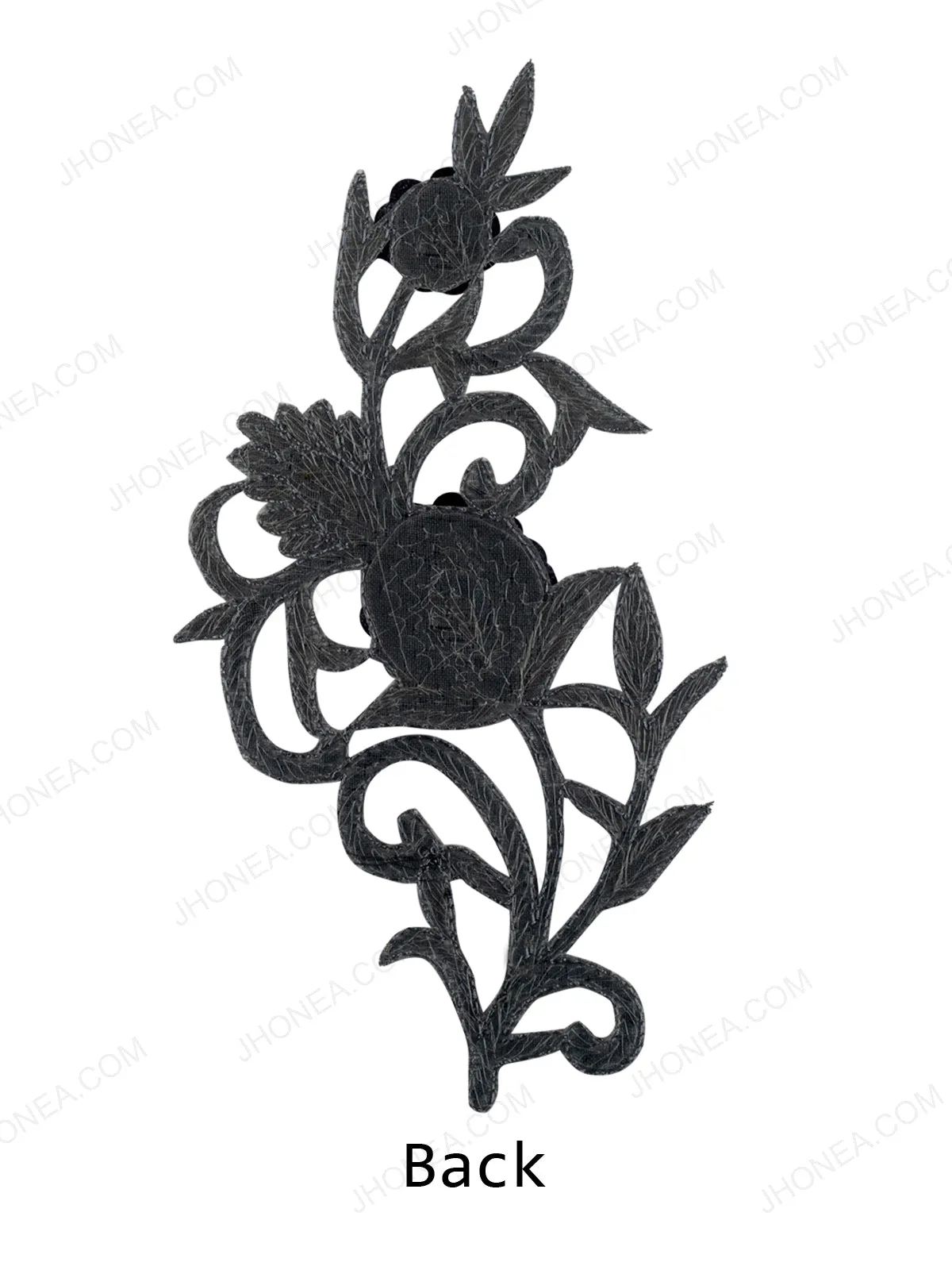 Cutwork Design Handmade Beaded Patch