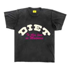 Diet Starts Monday Madness Tee (Vintage Black)