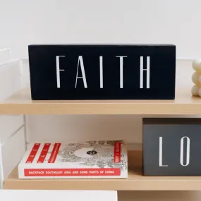 Faith Word Block