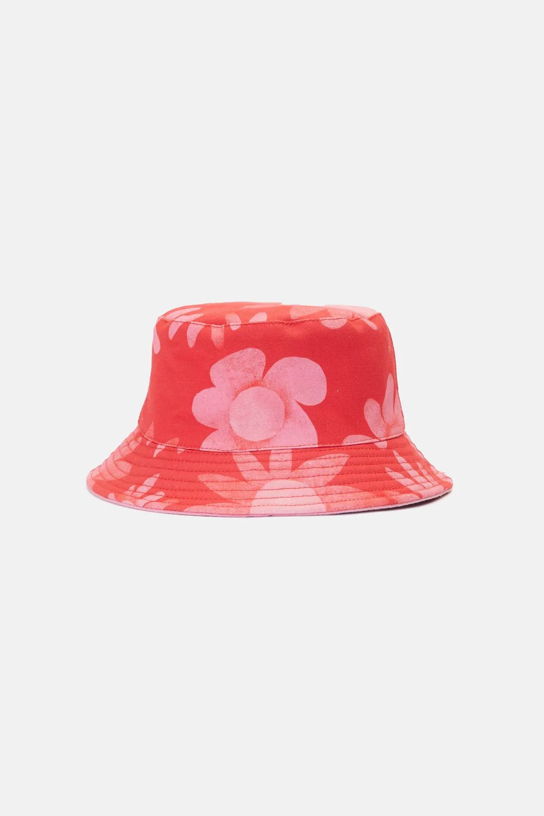 Flowering Pink Bucket Hat