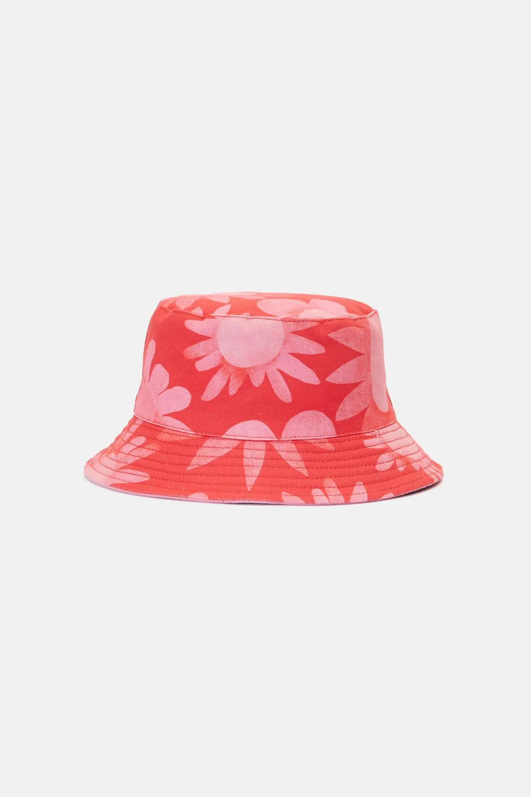 Flowering Pink Bucket Hat