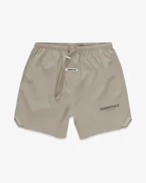 FOG ESSENTIALS SS20 VOLLEY LOGO TAUPE SHORTS (NEW)