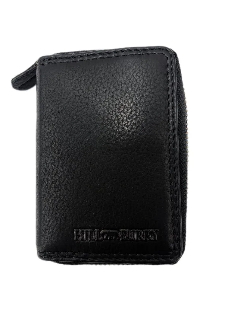 Genuine Leather Wallet Zipper - VL777016-CC5015MZ - Vintage Leather Back