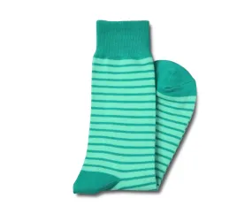 Green Stripes Socks