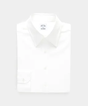 Hamilton   Todd Snyder Seersucker Long Point Collar Shirt in White