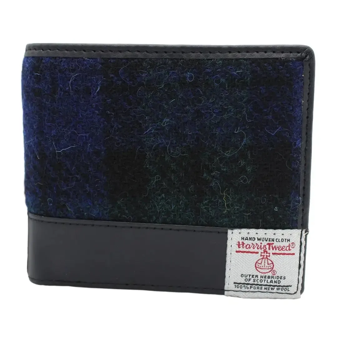 Harris Callum Harris Tweed Leather Wallet