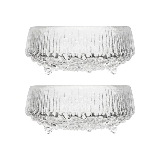 IITTALA | Glassware | ULTIMA THULE Bowl 115mm - Clear 2pcs