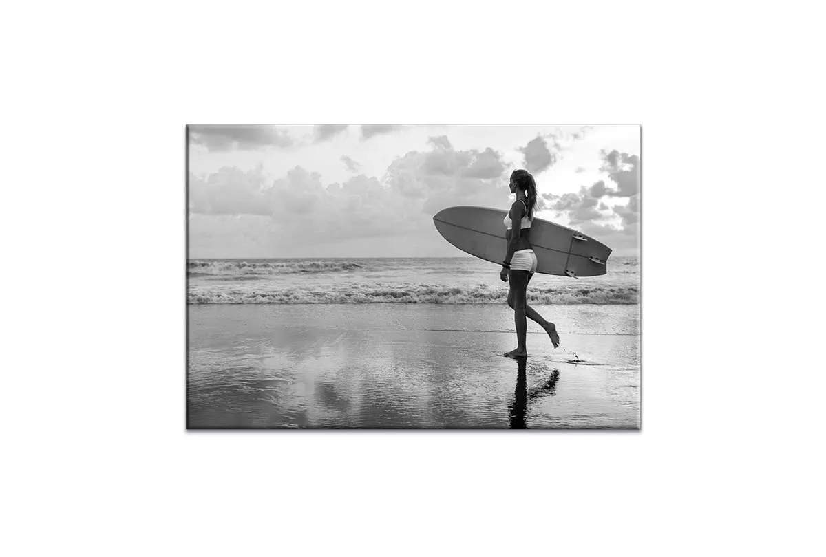 Lone Surfer 2 | Canvas Wall Art Print