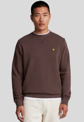 Lyle & Scott - Crew Neck Deep Mahogany - Sweater