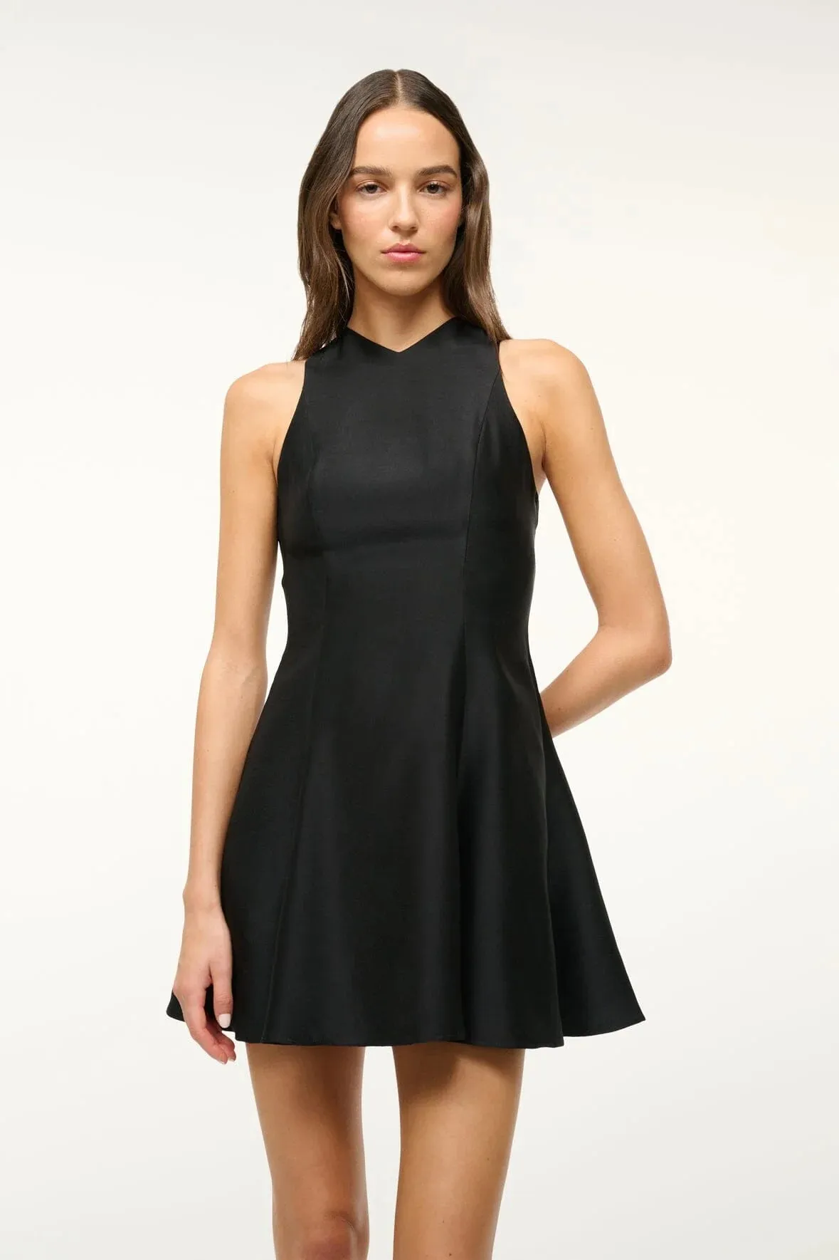 Mini Heiki Dress in Black