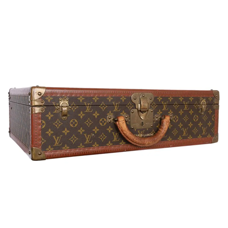 Monogram Hard Case Trunk Bisten 60 (Authentic Pre-Owned)