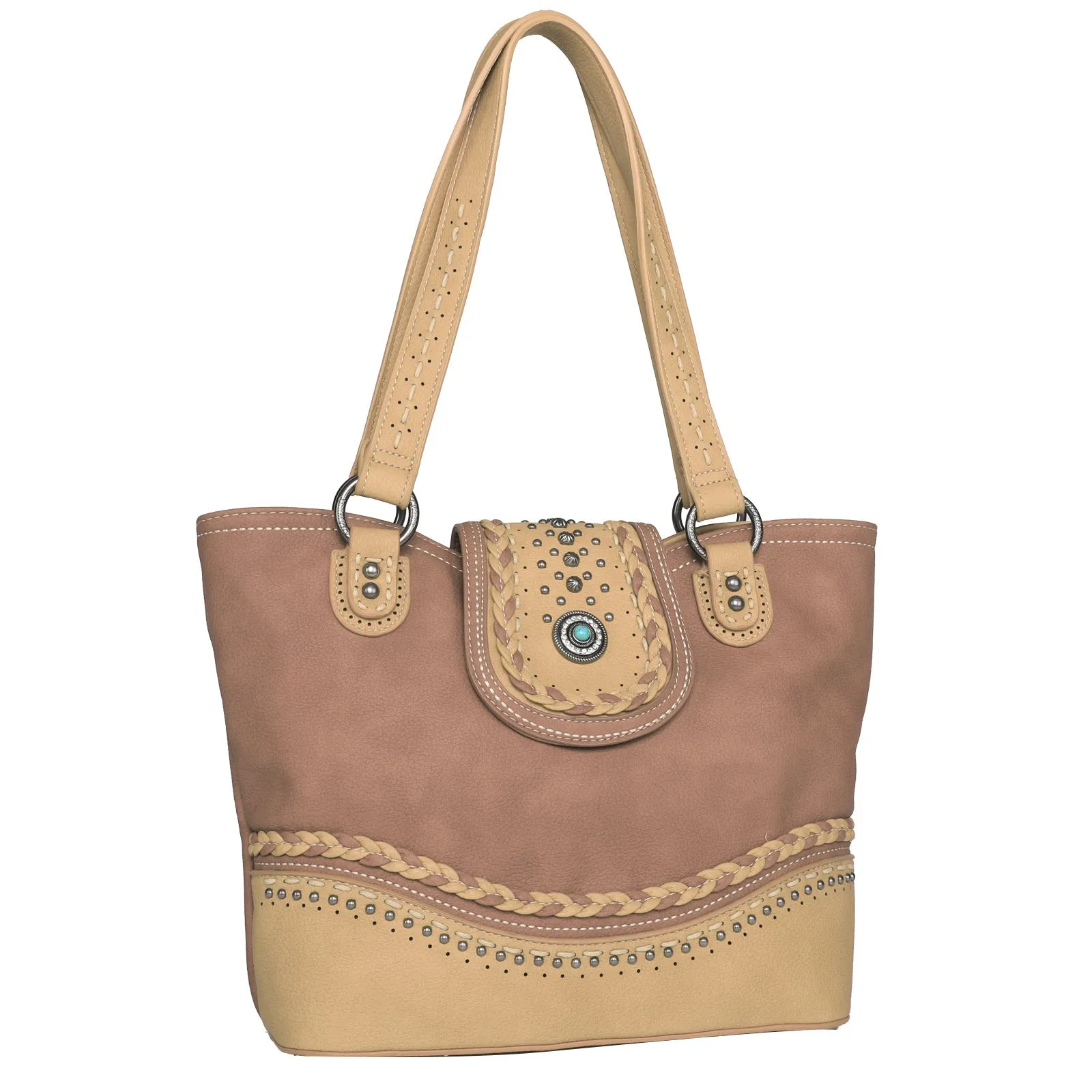 Montana West Concho Collection Concealed Carry Tote