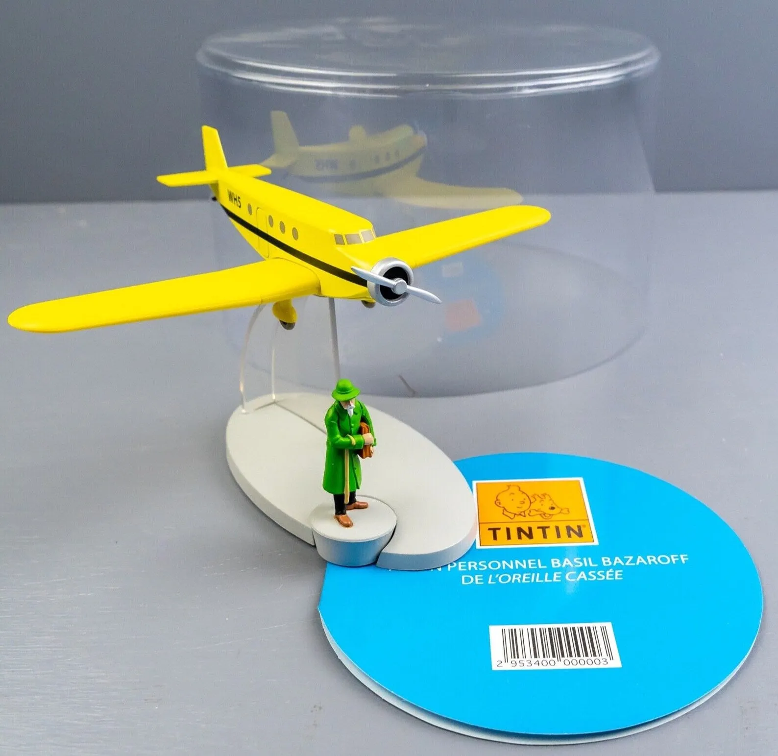 MOULINSART TINTIN PLANE 29534 Bazaroff's WH5: Ottokars Sceptre Hachette Avion 14