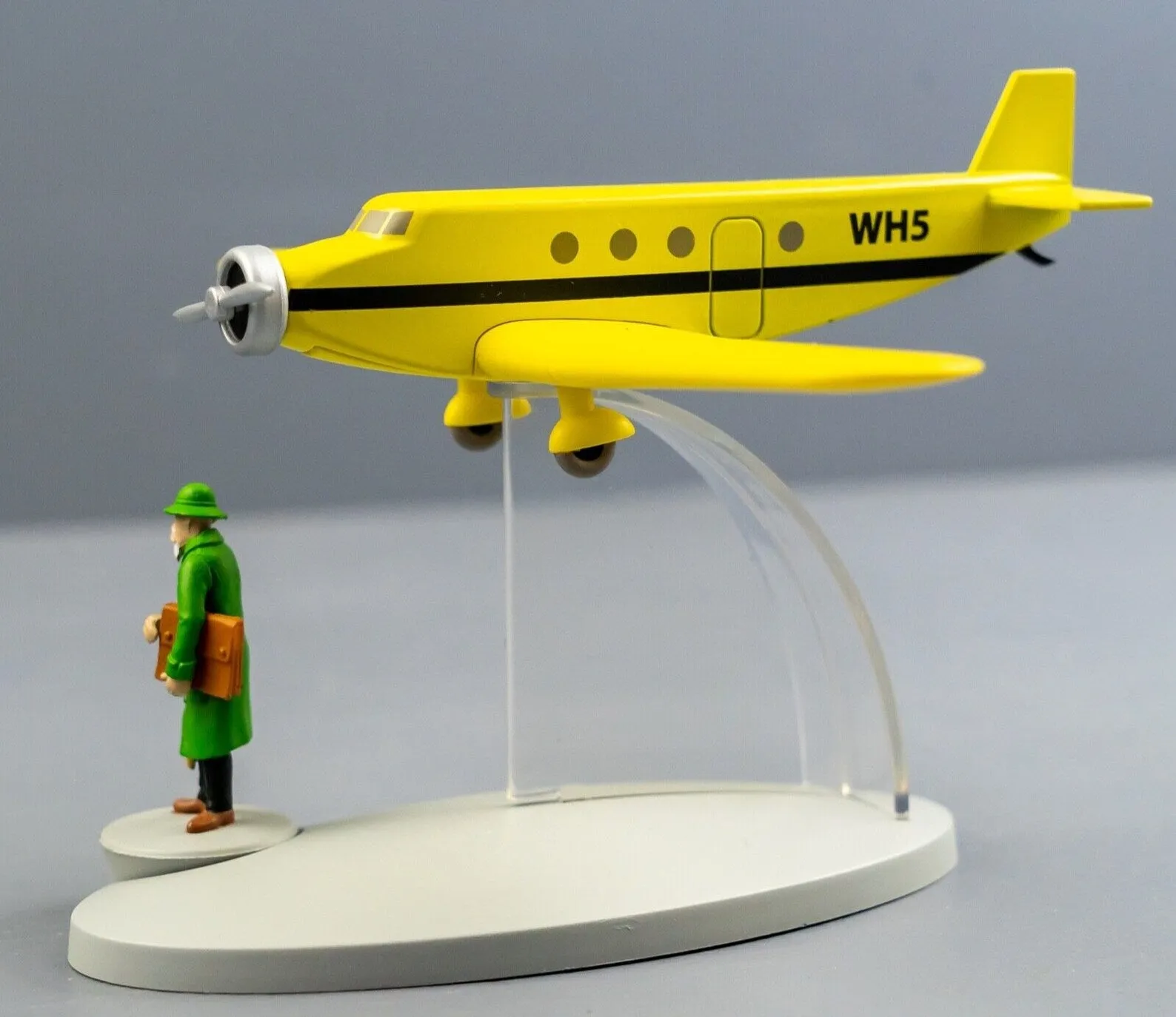 MOULINSART TINTIN PLANE 29534 Bazaroff's WH5: Ottokars Sceptre Hachette Avion 14