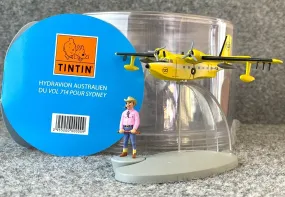 MOULINSART TINTIN Plane 29552 Australian Seaplane Flight 714 Hachette Avion #32