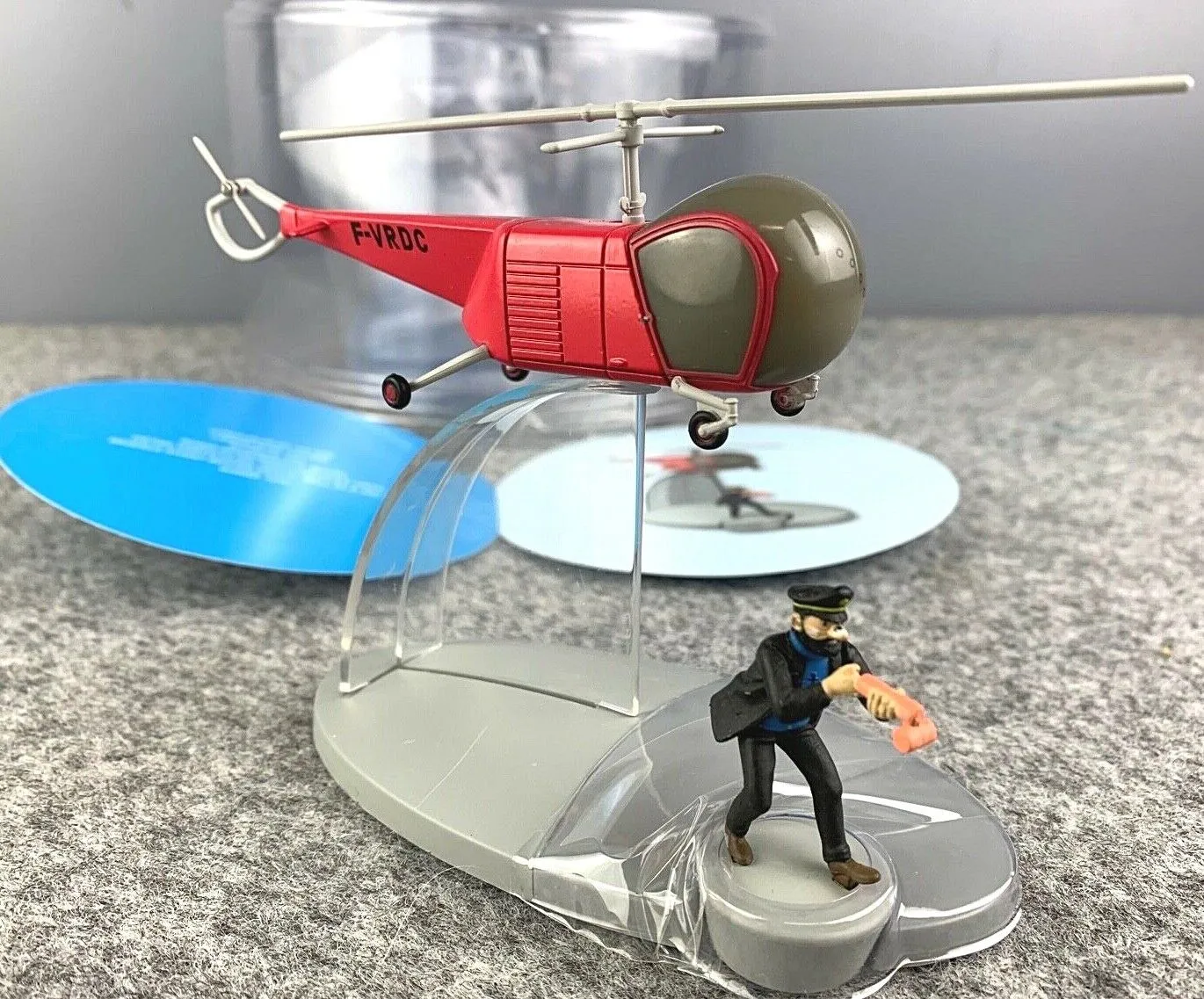 MOULINSART TINTIN Plane 29556 Border Helicopter: Calculus Affair Hachette #36