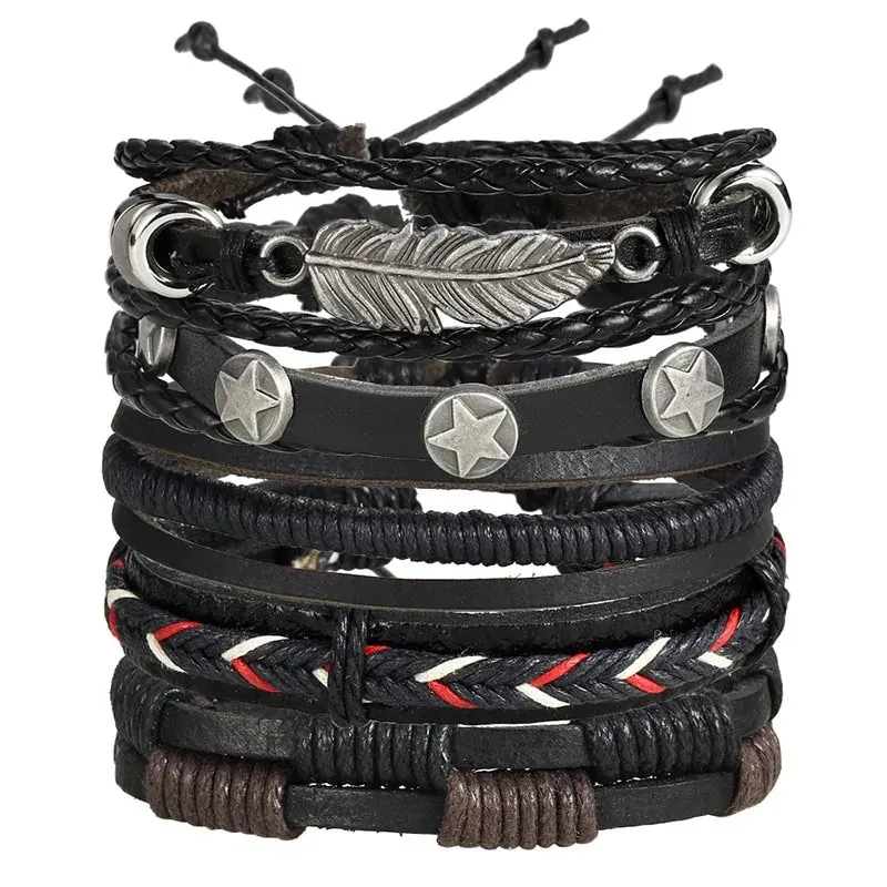 Multilayer Leather Bracelet