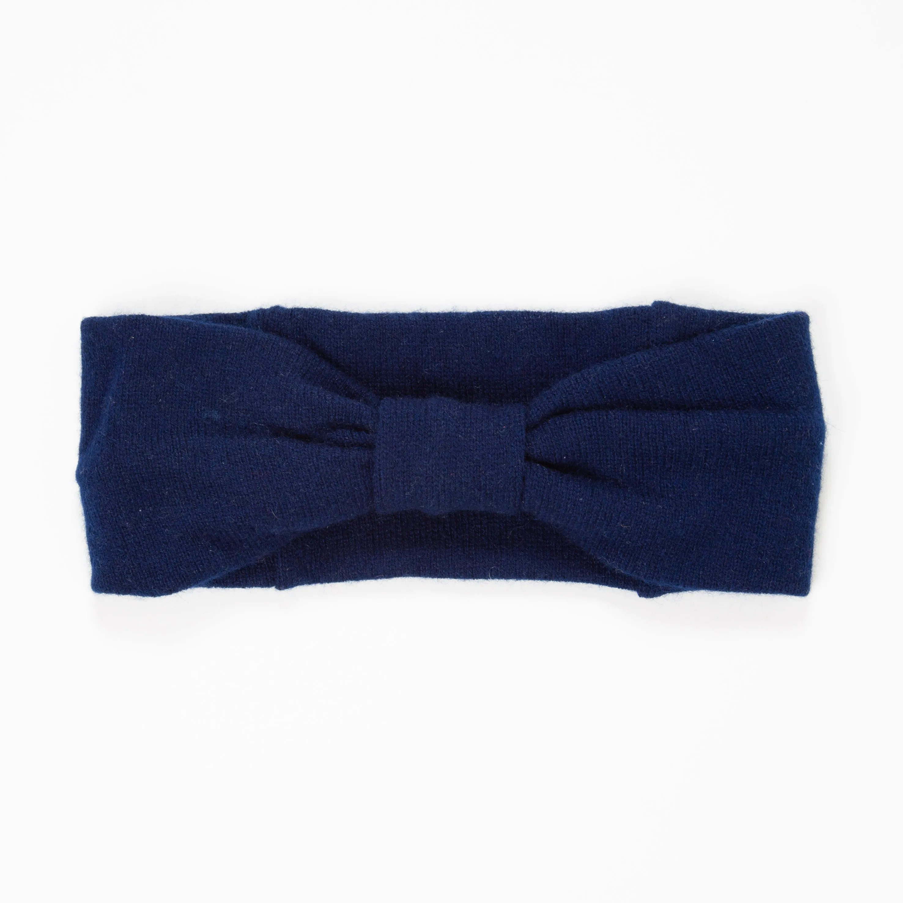 Navy Cashmere Headband