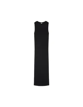 NPS Tank Dress Solid Colour, Black