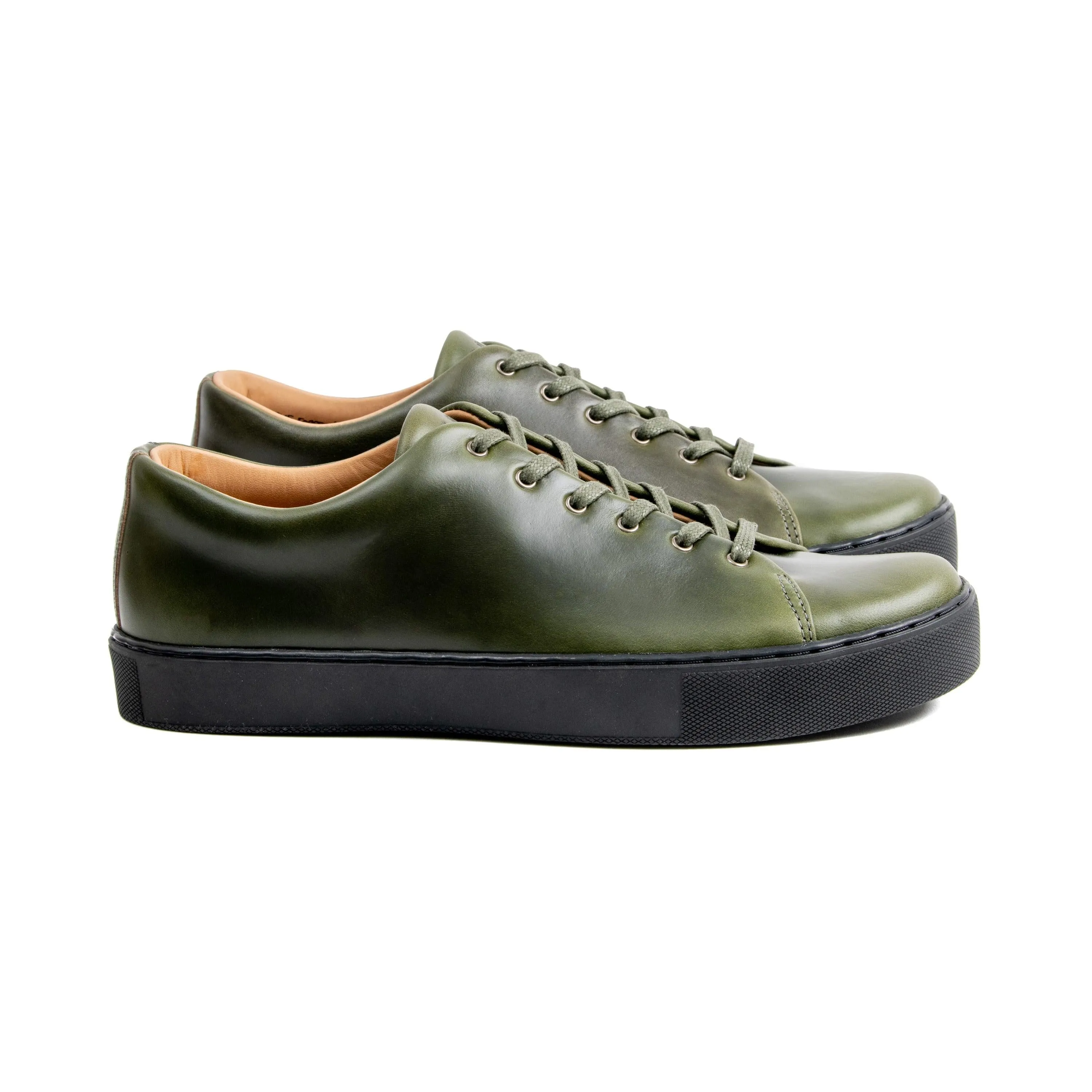 Overstone Derby - Horween Forest Green Chromexcel