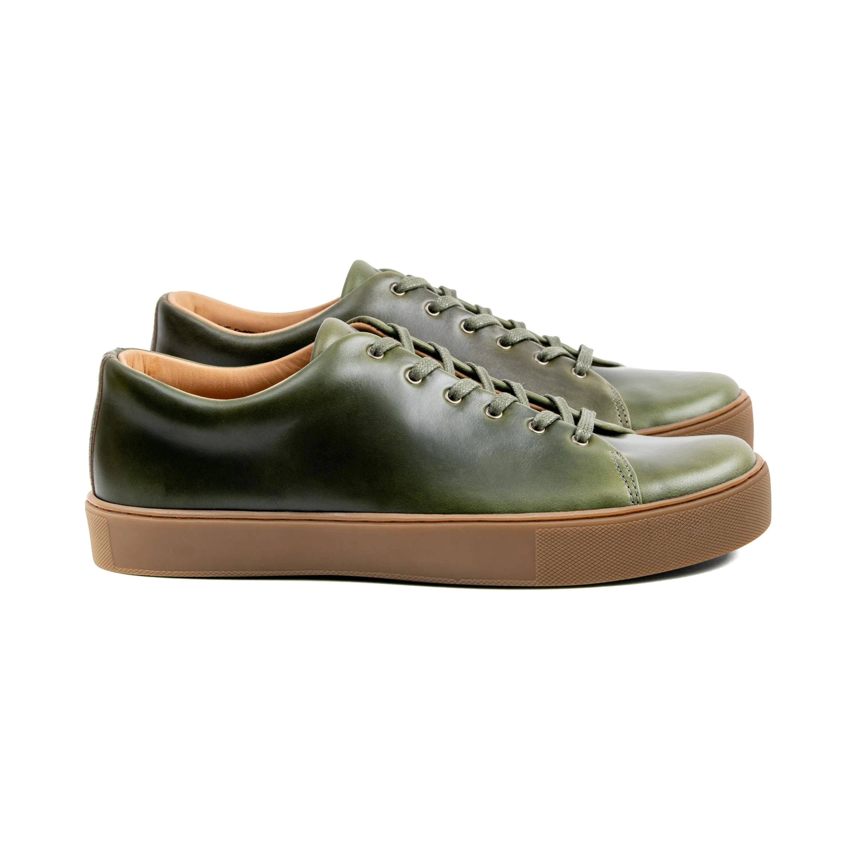 Overstone Derby - Horween Forest Green Chromexcel