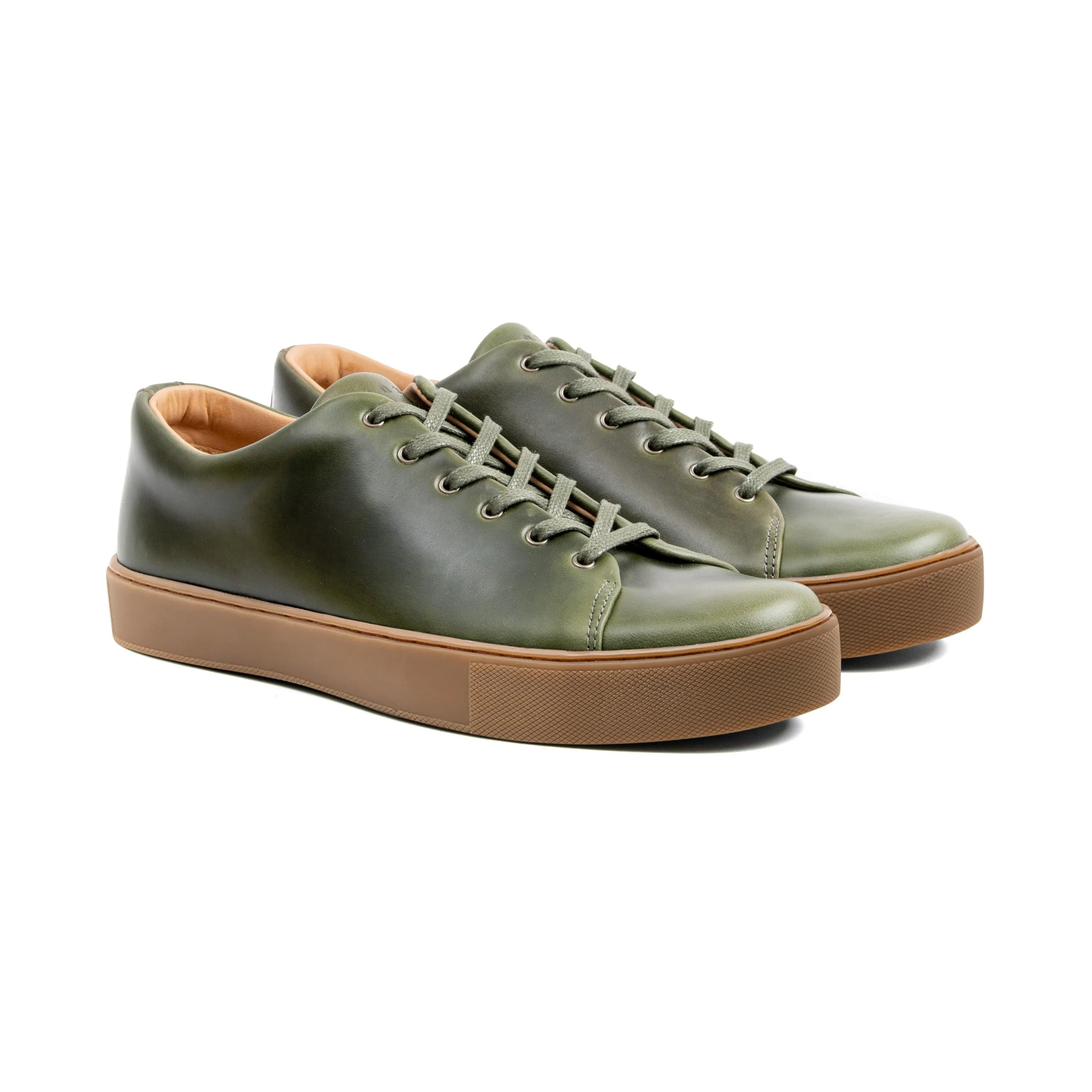 Overstone Derby - Horween Forest Green Chromexcel