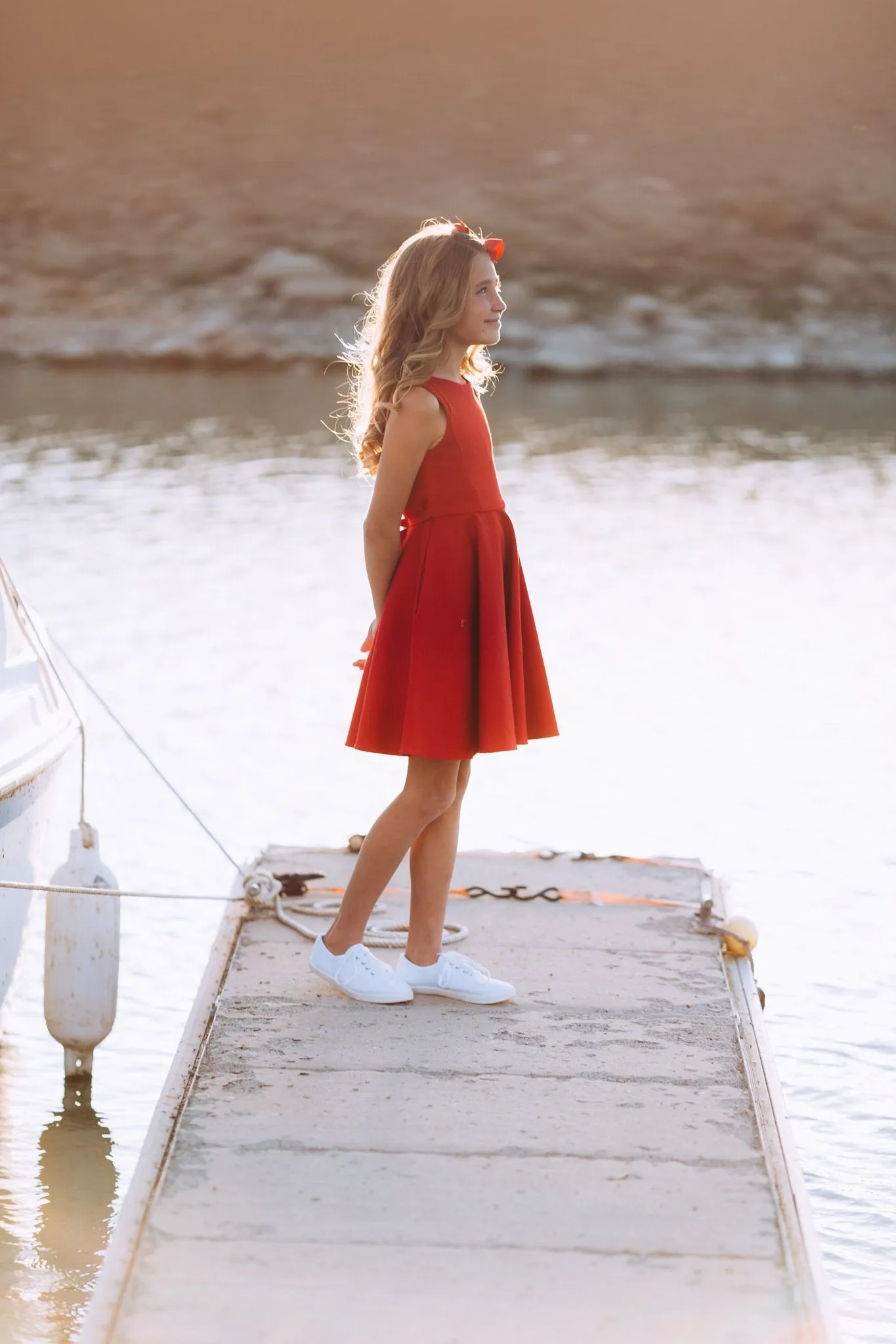 Party Time Dress in Red