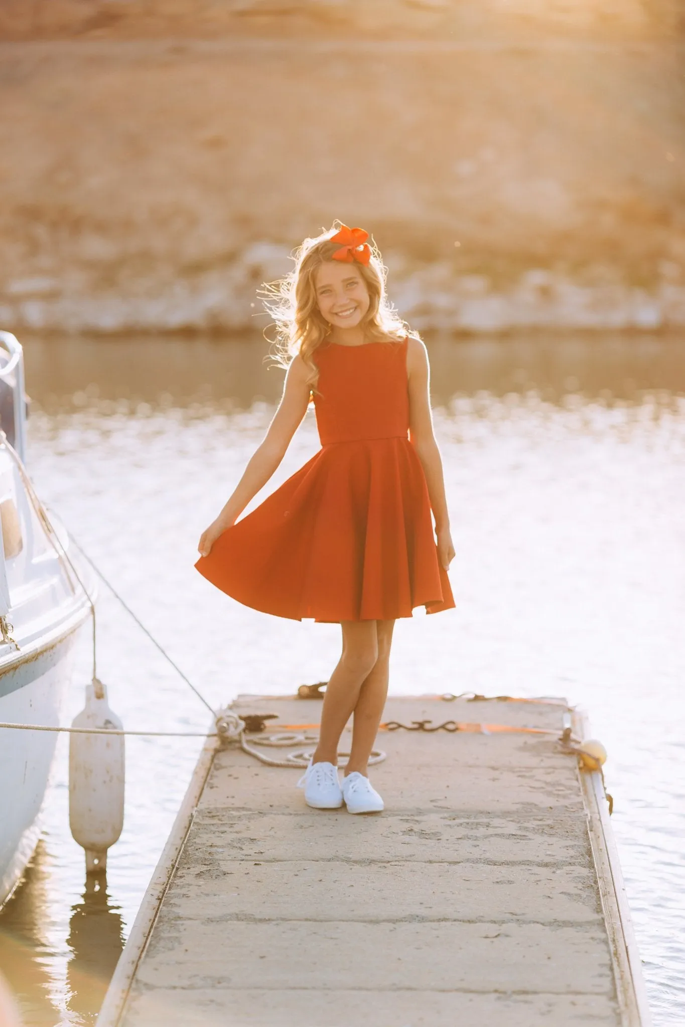 Party Time Dress in Red