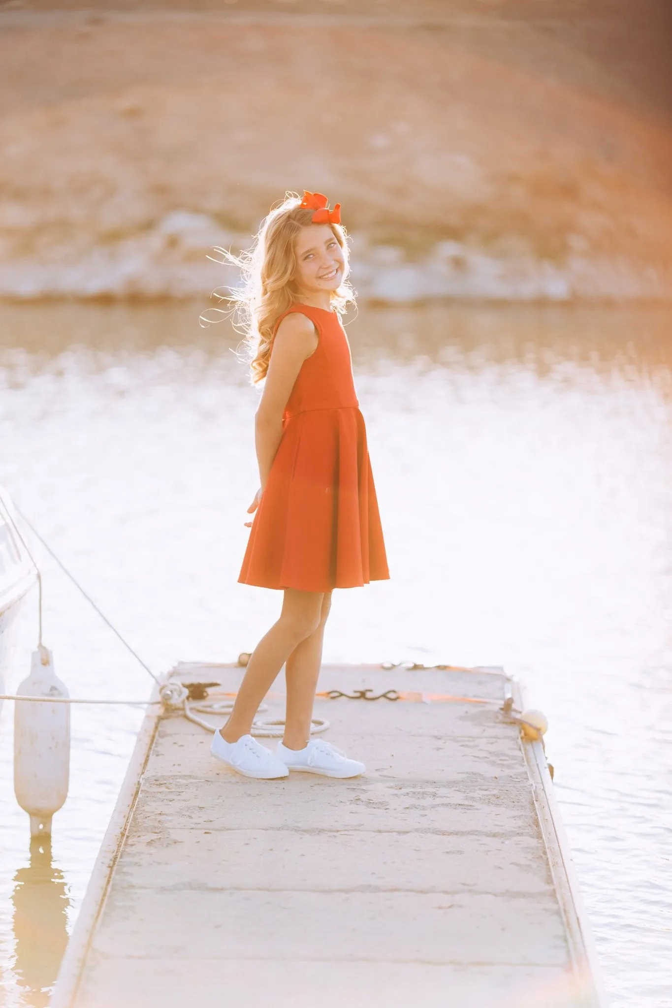 Party Time Dress in Red