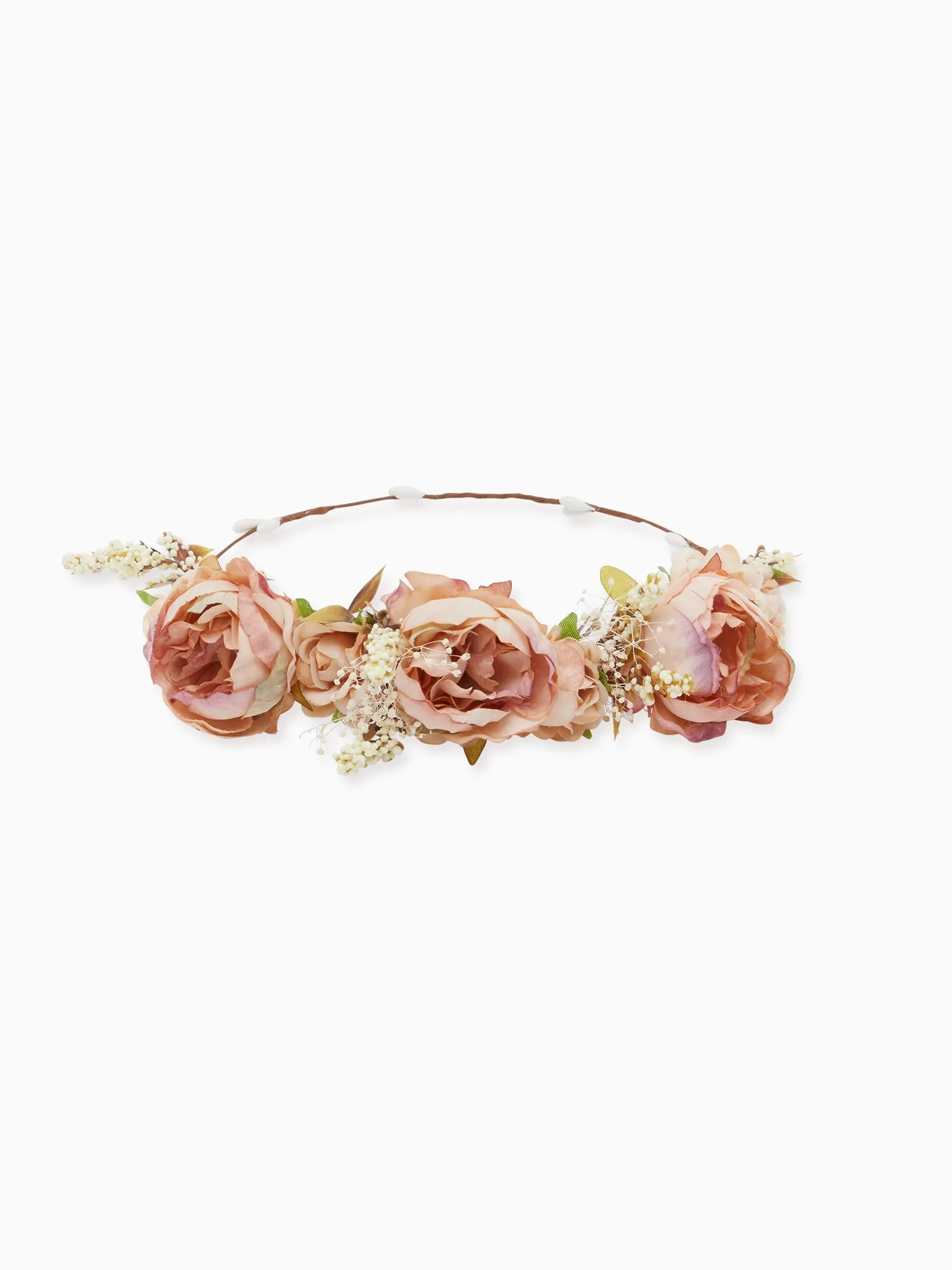 Pink Large Floral Girl Hair Garland