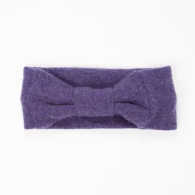 Purple Cashmere Headband