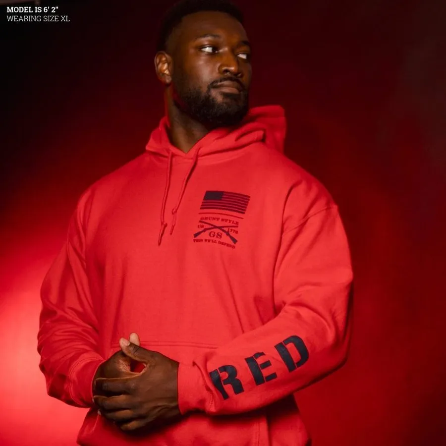 RED Friday Hoodie - Red