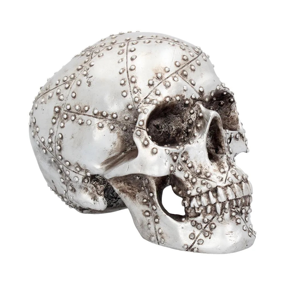 Rivet Head Biker Skull