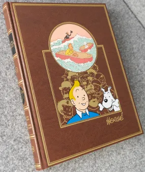 Rombaldi Tintin Volume 2 - Tintin in America, Cigars of the Pharaoh   other works - 1st Edition 1985 Herge EO